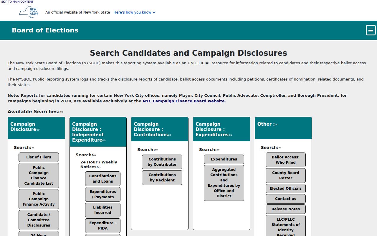 East Fishkill residents directory New York election public reporting portal